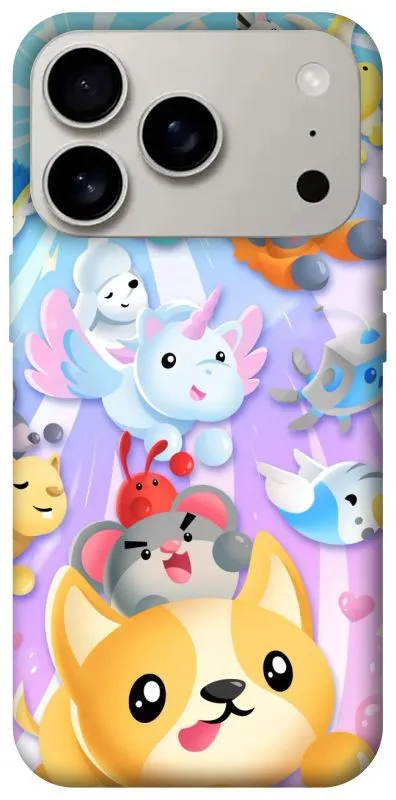 Чехол на Apple iPhone 18 Pro Adopt Me Rainbow Pet Parade фото 2 из 2