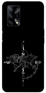 Чохол на Oppo A74 4G Travel Map фото 1 з 1