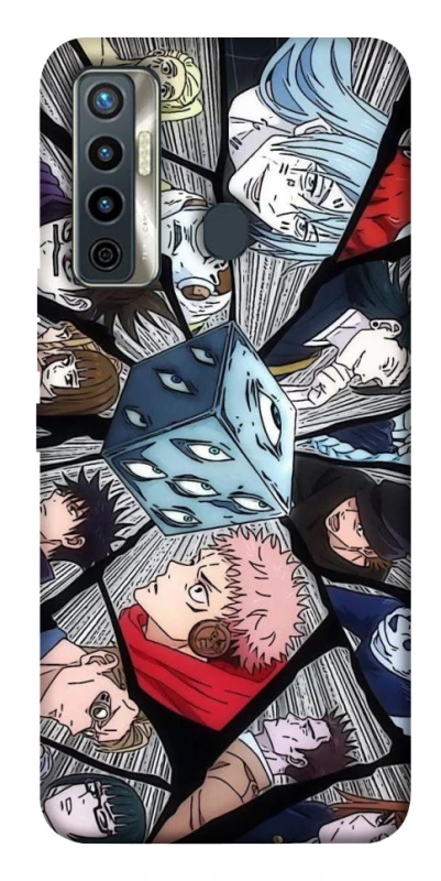 Чохол на TECNO Camon 17 jujutsu kaisen v4 фото 1 з 1