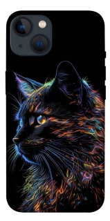 Чохол на Apple iPhone 13 (6.1") Чорний кіт фото 1 з 1