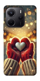 Чехол на Xiaomi Redmi Note 14 4G (Europe version) Heart in hand фото 1 из 1