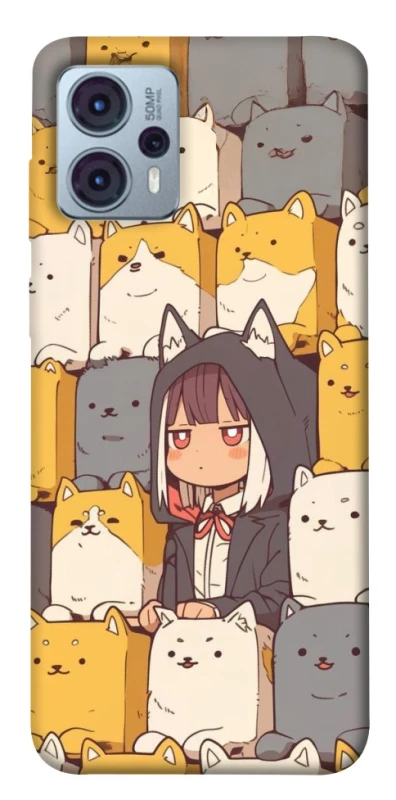Чохол на Motorola Moto G23 Like a cat фото 1 з 1