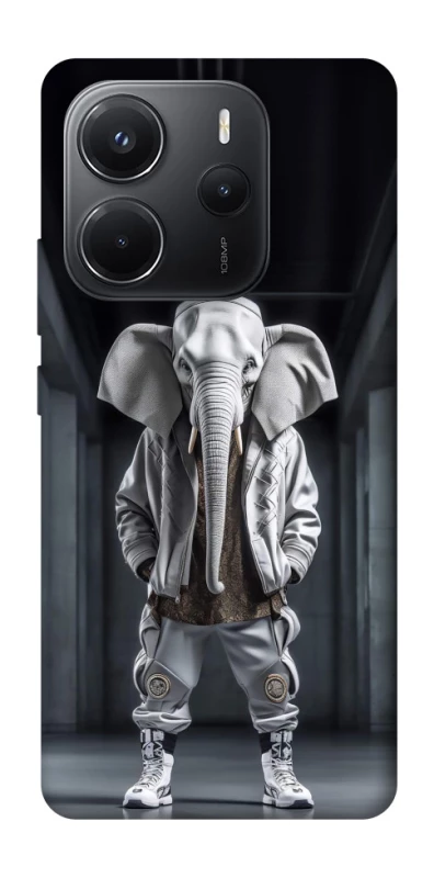 Чехол на Xiaomi Redmi Note 14 4G (Int. version) Слон v2 фото 1 из 1