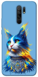 Чохол на Xiaomi Redmi 9 Кіт патріот фото 1 з 1