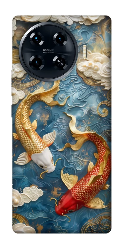Чехол на TECNO Spark 20 Pro+ Koi carp фото 1 из 1