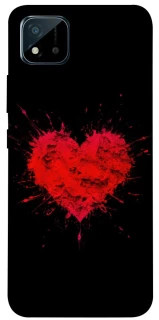 Чехол на Realme C20 Splash heart фото 1 из 1