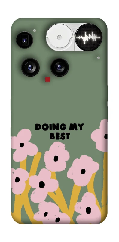 Чехол на Nothing Phone (3) Doing my best фото 1 из 1