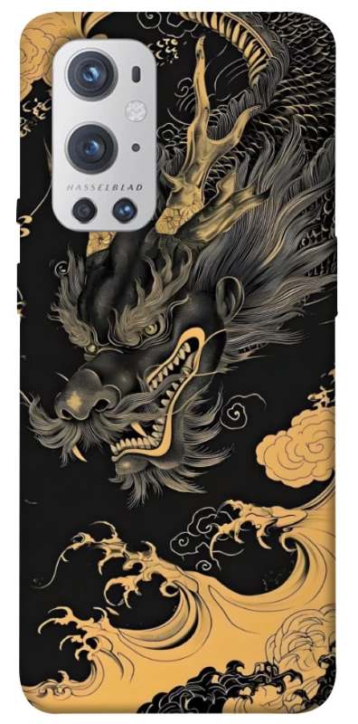 Чохол на OnePlus 9 Pro gold dragon фото 1 з 1