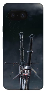 Чехол на Google Pixel 8 Мечи Ведьмака фото 1 из 1