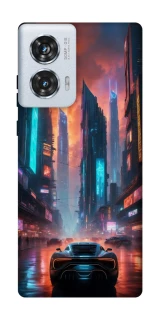 Чехол на Motorola Edge 50 Fusion Cyber city фото 1 из 1