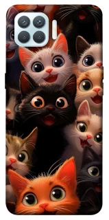 Чохол на Oppo F17 Pro happy cats фото 1 з 1