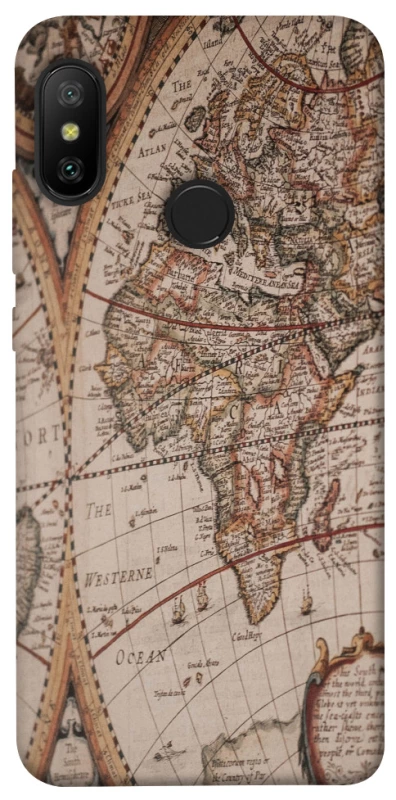 Чохол на Xiaomi Mi A2 Lite / Xiaomi Redmi 6 Pro Карта подорожей фото 1 з 1