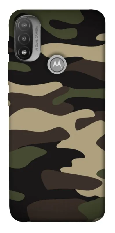 Чехол на Motorola Moto E20 Camouflage v6 фото 1 из 1