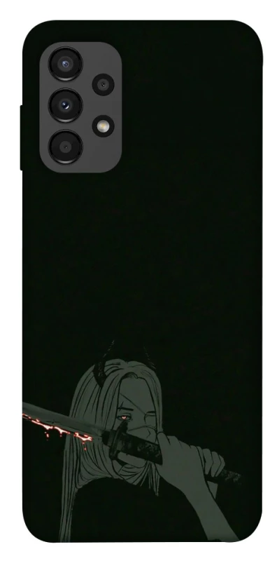 Чехол на Samsung Galaxy A13 4G Человек-Бензопила фото 1 из 1