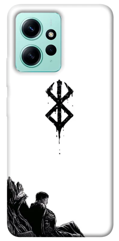 Чохол на Xiaomi Redmi Note 12 4G berserk white фото 1 з 1