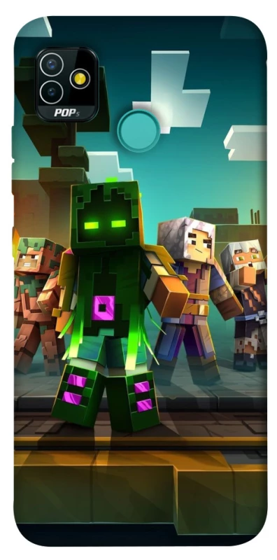Чохол на TECNO POP 5 Minecraft dungeon фото 1 з 1