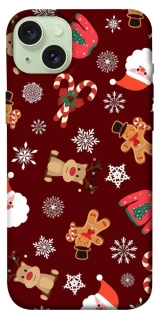 Чехол на Apple iPhone 15 Plus (6.7") Новогодний v6 фото 1 из 1
