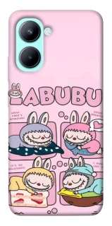 Чохол на Realme C33 Labubu Dreams Collage фото 1 з 1