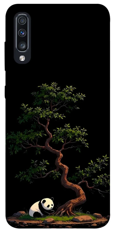 Чохол на Samsung Galaxy A70 (A705F) Panda and tree фото 1 з 1