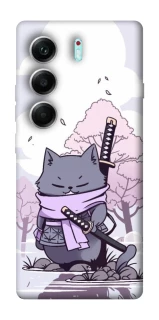 Чохол на Tecno Camon 40 Pro Samurai cat фото 1 Чохол на Tecno Camon 40 Pro Samurai cat фото 1 з 1