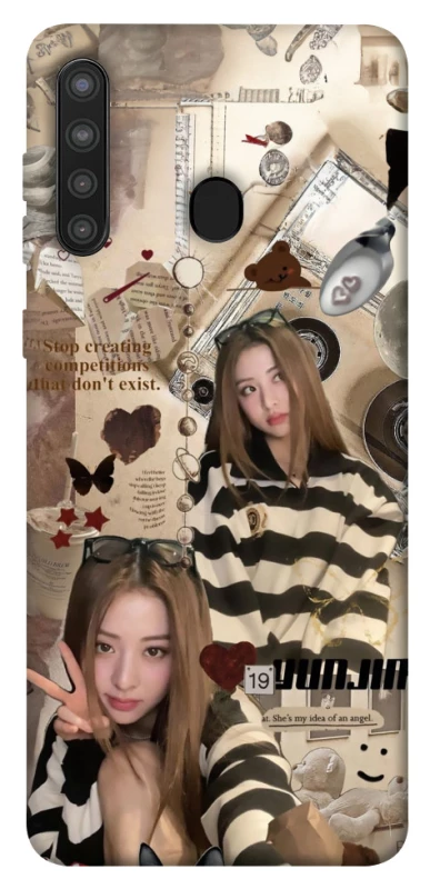 Чехол на Samsung Galaxy A21 Yunjin - LE SSERAFIM фото 1 из 1