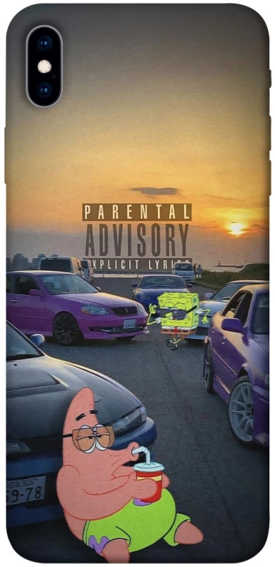 Чохол на Apple iPhone XS Max (6.5") Патрік на перегонах фото 1 з 1