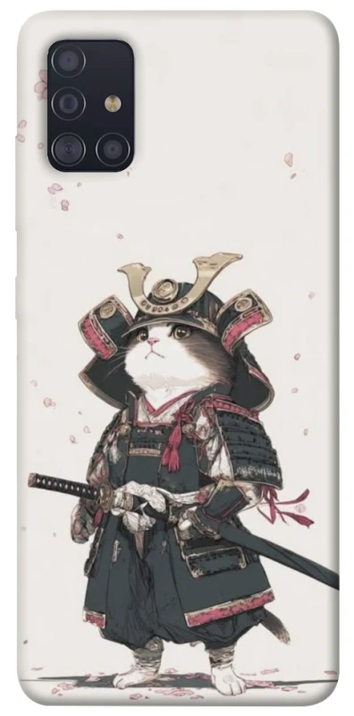 Чехол на Samsung Galaxy A51 Samurai Cat Warrior фото 1 из 1