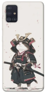 Чохол на Samsung Galaxy A51 Samurai Cat Warrior фото 1 з 1