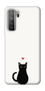 Чохол на Huawei Nova 7 SE cat in love фото 1 Чохол на Huawei Nova 7 SE cat in love фото 1 з 1