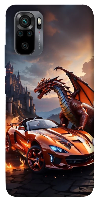 Чохол на Xiaomi Redmi Note 10 / Note 10s Сar and dragon фото 1 з 1