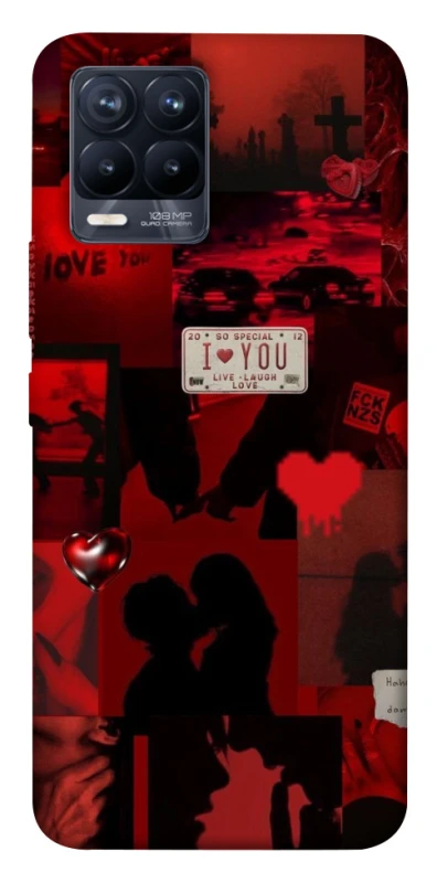Чохол на Realme 8 Love collage ver.2 фото 1 з 1