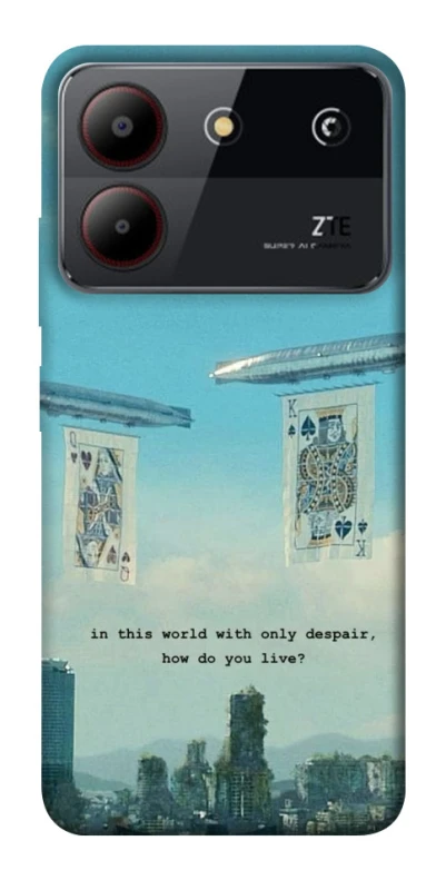 Чохол на ZTE Blade A54 4G Alice in Borderland ver.2 фото 1 з 1