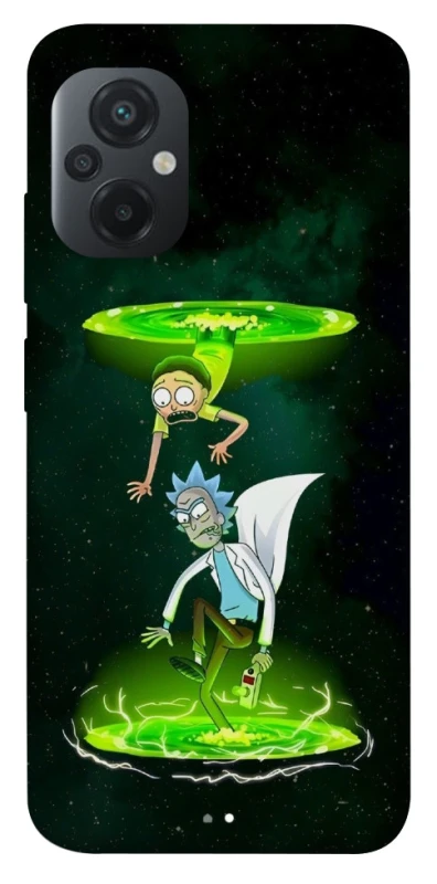 Чохол на Xiaomi Poco M5 Rick and Morty фото 1 з 1