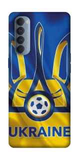 Чохол на Oppo Reno 4 Pro Футбольний Герб v3 фото 1 з 1