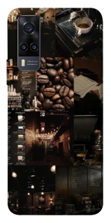 Чехол на Vivo Y31 Coffee collage ver.1 фото 1 из 1