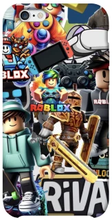 Чохол на Apple iPhone 6/6s (4.7") Roblox collage ver.1 фото 1 з 1