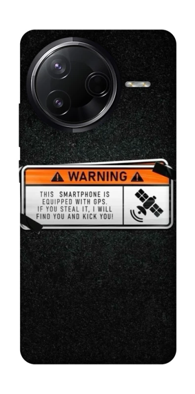 Чохол на Infinix Note 50 Pro Warning фото 1 з 1