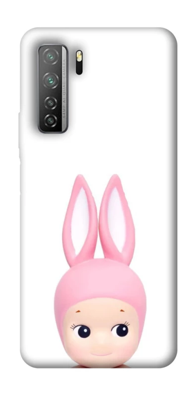 Чохол на Huawei Nova 7 SE Minimal Bunny Peek фото 1 з 1