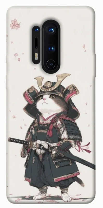 Чохол на OnePlus 8 Pro Samurai Cat Warrior фото 1 з 1