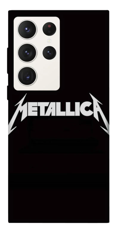 Чехол на Samsung Galaxy S23 Ultra Metallica logo фото 1 Чехол на Samsung Galaxy S23 Ultra Metallica logo фото 1 из 1