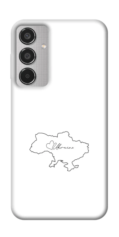 Чохол на Samsung Galaxy M35 Ukraine map фото 1 з 1
