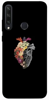 Чехол на Huawei Y6p Heart with flowers фото 1 из 1