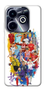 Чохол на Infinix Hot 40i Football Abstract v2 фото 1 з 1