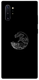 Чехол на Samsung Galaxy Note 10 Plus Black tsunami фото 1 из 1