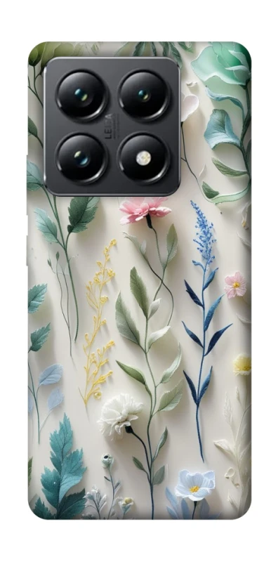 Чохол на Xiaomi 14T Pro Floral design ver.3 фото 1 з 1