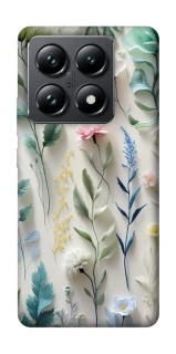 Чехол на Xiaomi 14T Pro Floral design ver.3 фото 1 из 1