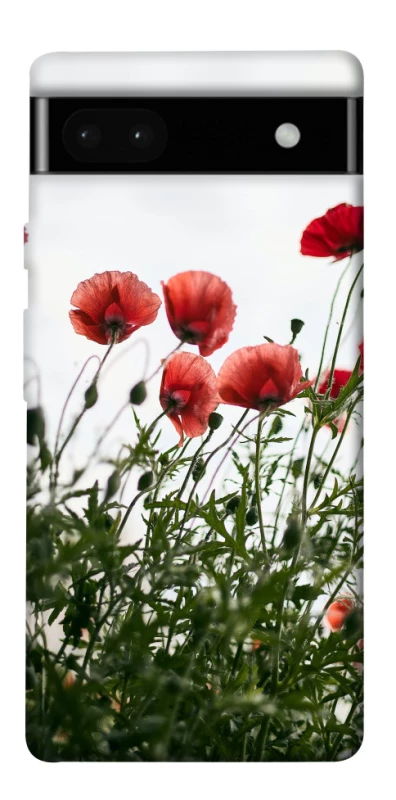 Чохол на Google Pixel 6a Поле маків фото 1 з 1