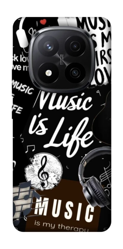 Чохол на Xiaomi Redmi Note 14 Pro+ 5G Music is Life фото 1 з 1