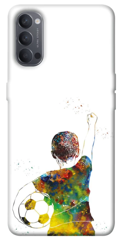 Чохол на Oppo Reno 4 Football Kids фото 1 з 1