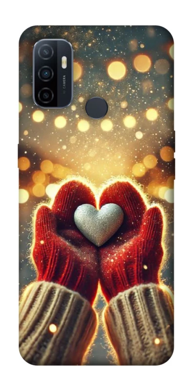 Чохол на Oppo A53 / A32 / A33 Heart in hand фото 1 з 1